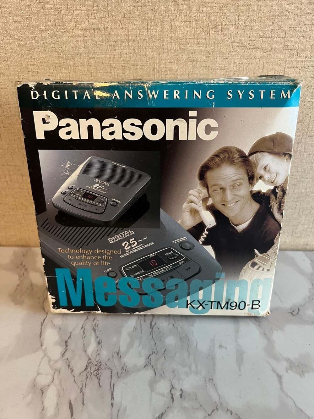 Panasonic KX-TM90-B Digital Answering System Black